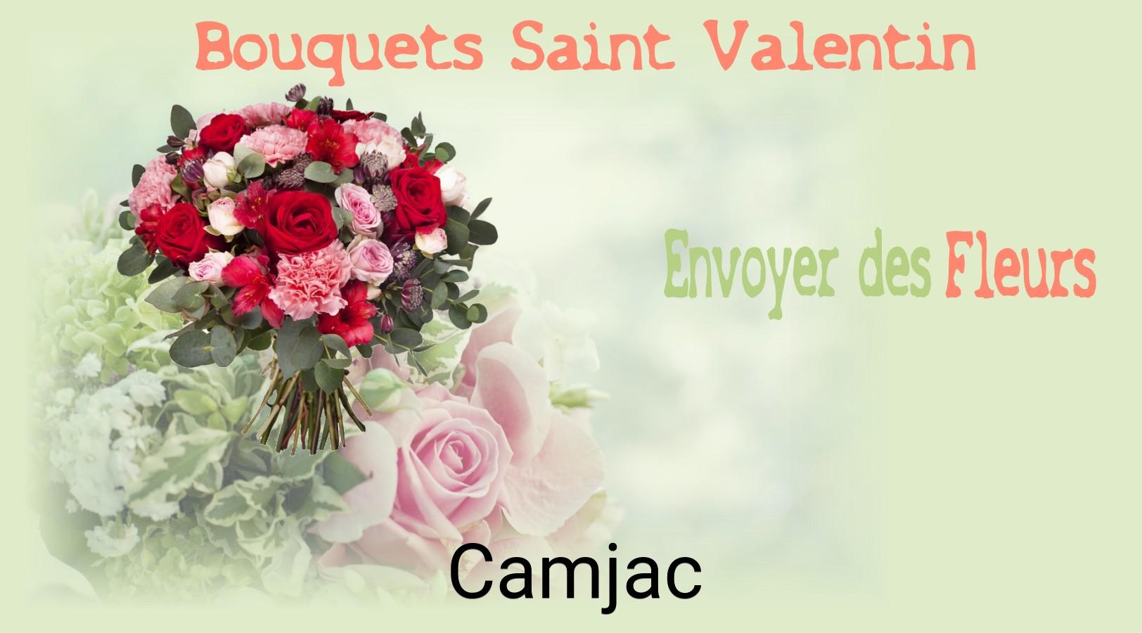 Roses de Saint-Valentin livrées à Camjac